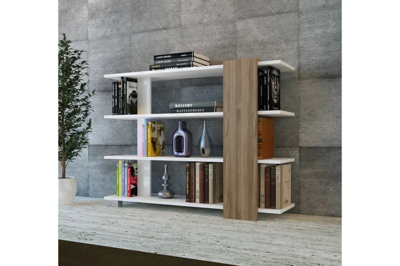 Kirjahylly Deltie - Säilytys - Hylly - Kirjahylly