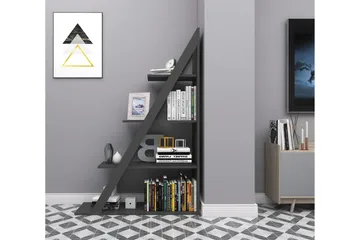 Kirjahylly Domblia 30x100 cm - Antrasiitti - Säilytys - Hylly - Kirjahylly