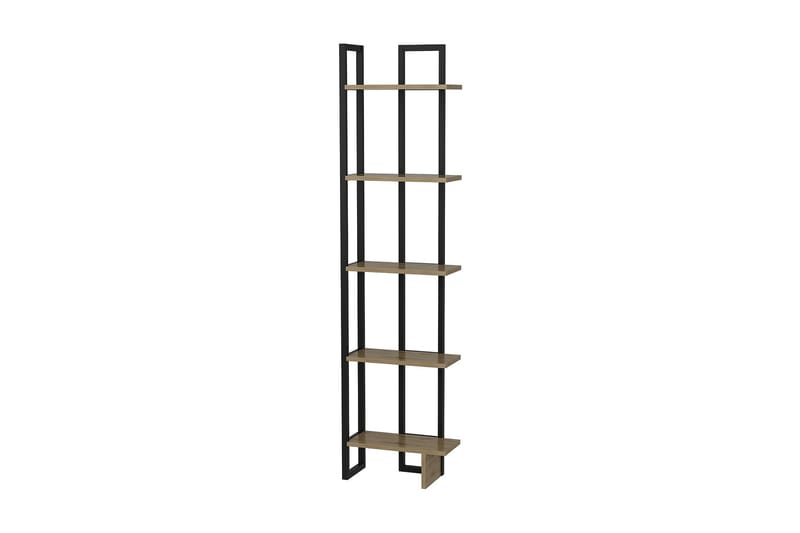 Kirjahylly Dumö 45 cm - Ruskea/Musta - Säilytys - Hylly - Kirjahylly