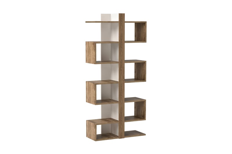 Kirjahylly Dumö 78 cm - Ruskea - Säilytys - Hylly - Kirjahylly