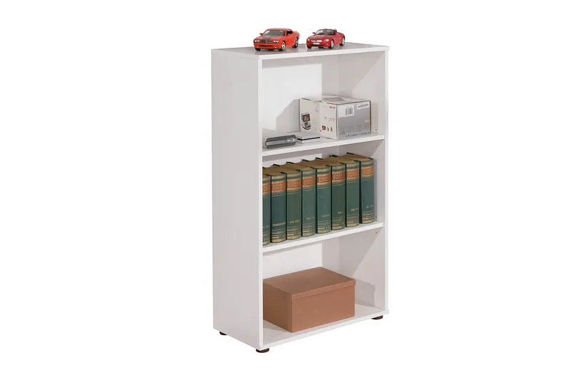 Kirjahylly Fairfax 60x110 cm, Valkoinen