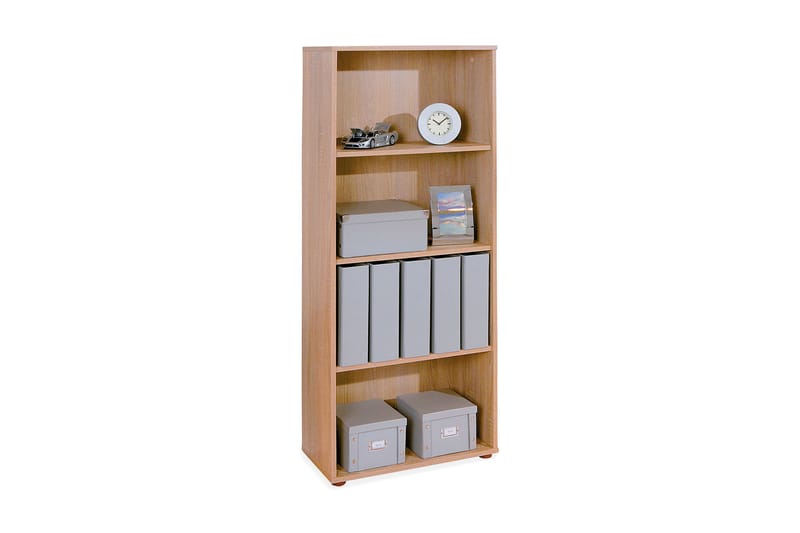Kirjahylly Fairfax 60x145 cm - Vaalea Tammi - Säilytys - Hylly - Kirjahylly