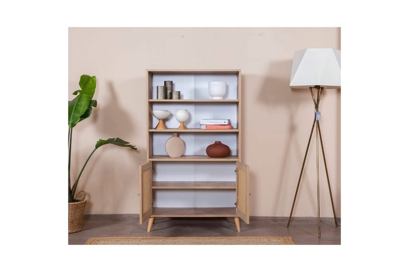 Kirjahylly Hanhi Tammi - Tammi - Säilytys - Hylly - Kirjahylly