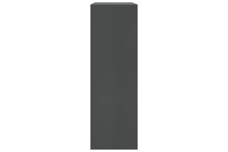 Kirjahylly harmaa 60x24x74,5 cm lastulevy - Harmaa - Säilytys - Hylly - Kirjahylly