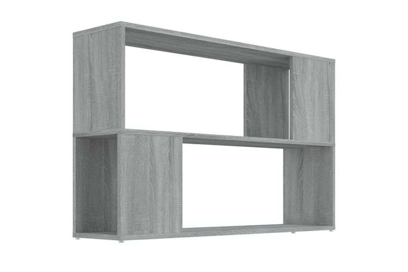 Kirjahylly harmaa Sonoma 100x24x63 cm tekninen puu - Harmaa - Säilytys - Hylly - Kirjahylly