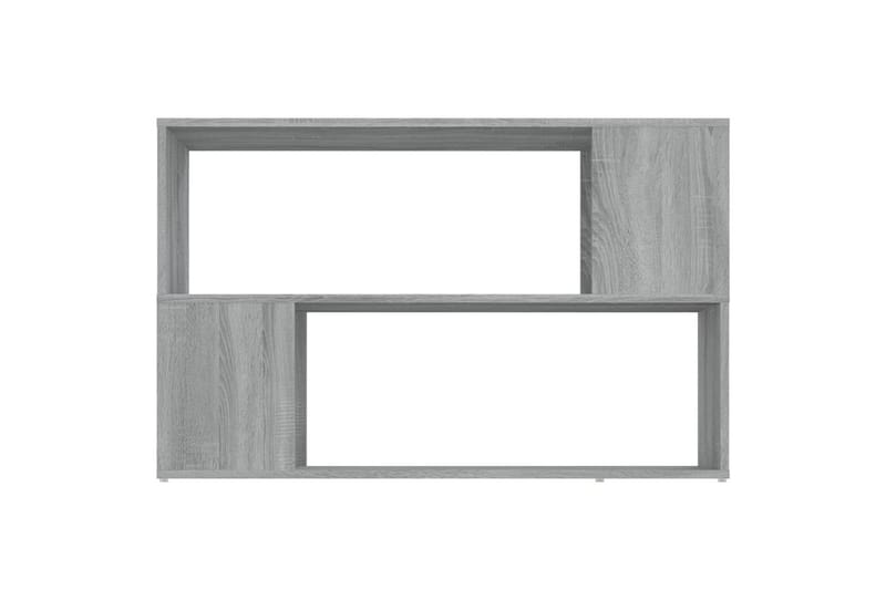 Kirjahylly harmaa Sonoma 100x24x63 cm tekninen puu - Harmaa - Säilytys - Hylly - Kirjahylly