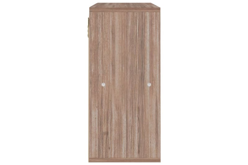 Kirjahylly harmaa Sonoma-tammi 60x27,5x59,5 cm lastulevy - Ruskea - Säilytys - Hylly - Kirjahylly
