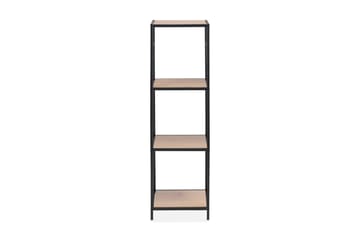 Hasslevik kirjahylly 35 cm tammea - Musta|Beige - Säilytys - Hylly - Kirjahylly