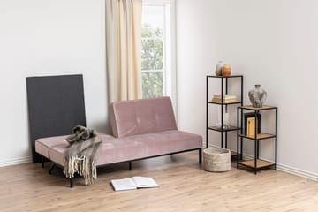 Hasslevik kirjahylly 35 cm tammea - Musta|Beige - Säilytys - Hylly - Kirjahylly