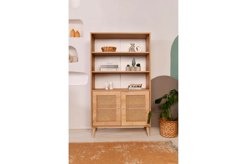 Kirjahylly Hazeran 40 cm - Tammi - Säilytys - Hylly - Kirjahylly