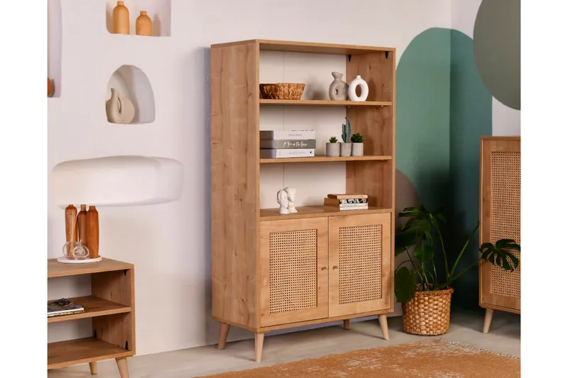 Kirjahylly Hazeran 40 cm - Tammi - Säilytys - Hylly - Kirjahylly