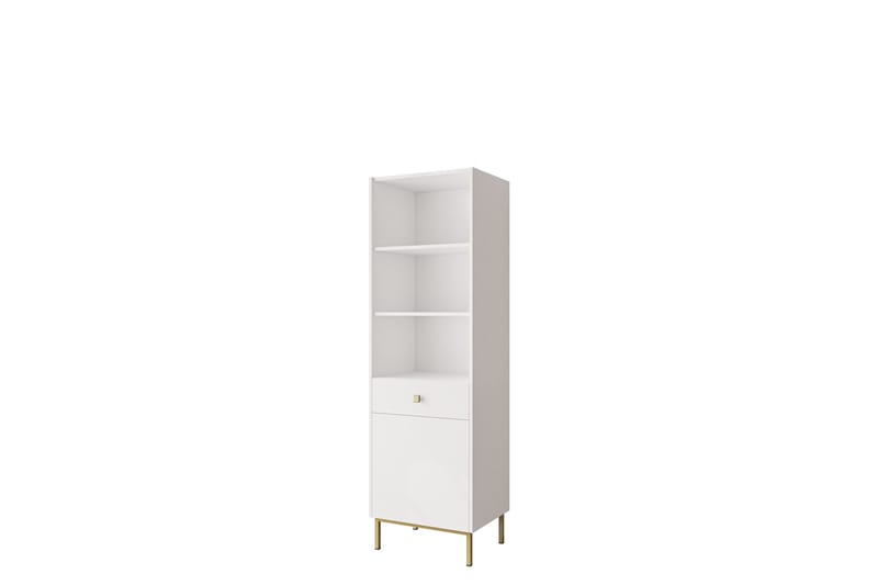 Kirjahylly Hermann 54 cm - Valkoinen - Säilytys - Hylly - Kirjahylly