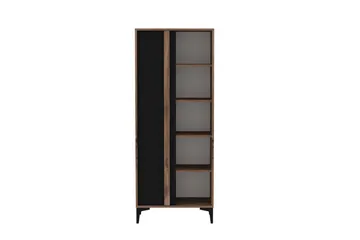 Kirjahylly Iraz 70 cm - Antrasiitti - Säilytys - Hylly - Kirjahylly