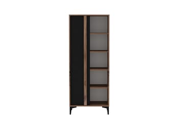 Kirjahylly Iraz 70 cm - Antrasiitti - Säilytys - Hylly - Kirjahylly