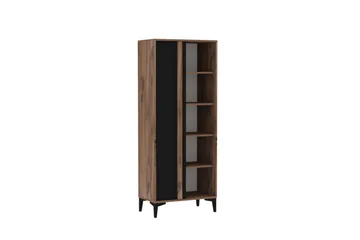 Kirjahylly Iraz 70 cm - Antrasiitti - Säilytys - Hylly - Kirjahylly