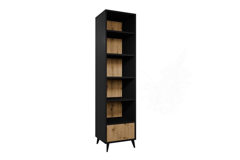Kirjahylly Kintore 50x40 cm - Musta - Säilytys - Hylly - Kirjahylly