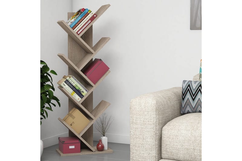 Kirjahylly Ehst 46 cm, Pähkinä