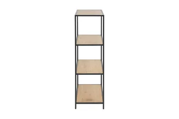 Kirjahylly Walmon 77x114 cm - Musta/Ruskea - Säilytys - Hylly - Kirjahylly