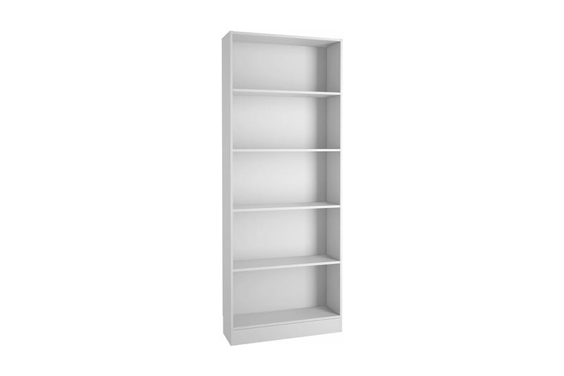 Kirjahylly Plassen 79 cm Korkea - Valkoinen - Säilytys - Hylly - Kirjahylly