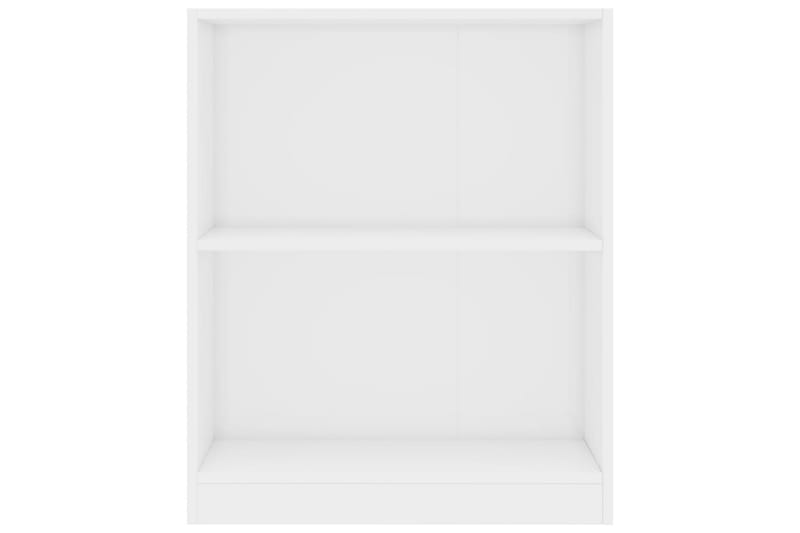 Kirjahylly korkeakiilto valkoinen 60x24x74,5 cm lastulevy - Valkoinen - Säilytys - Hylly - Kirjahylly