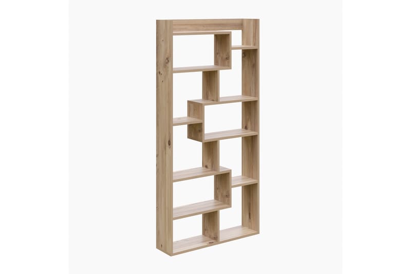 Kirjahylly Kuttap 90x22 cm 5 hyllyä - Luonnonväri - Säilytys - Hylly - Kirjahylly