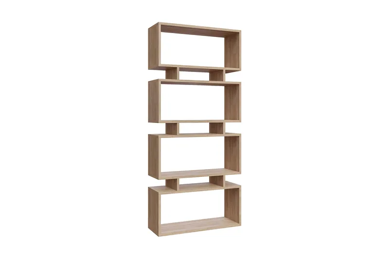 Kirjahylly Leadgate 72x25 cm, Luonnonväri