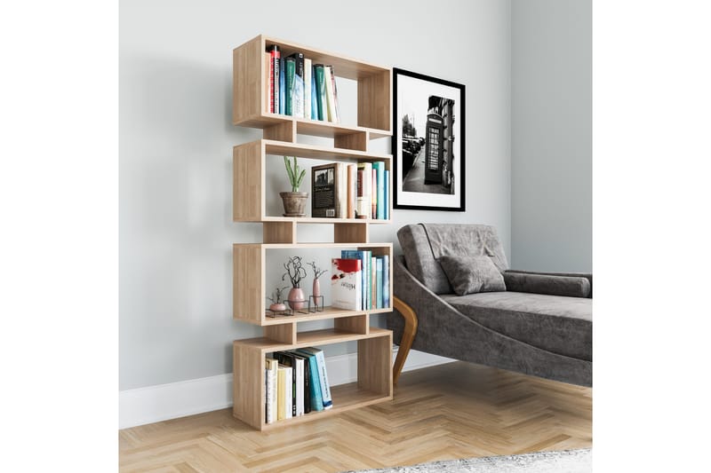 Kirjahylly Leadgate 72x25 cm - Luonnonväri - Säilytys - Hylly - Kirjahylly