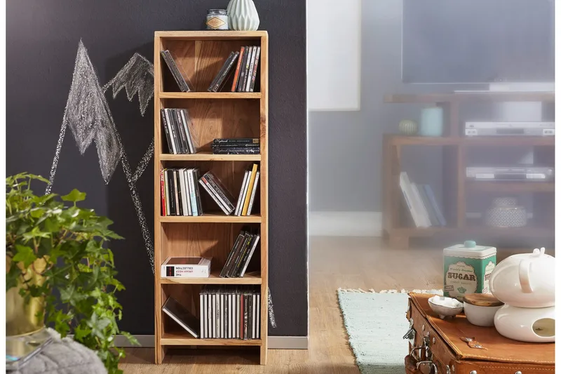 Kirjahylly Lickowicz 30x17 cm - Puu/Luonnonväri - Säilytys - Hylly - Kirjahylly