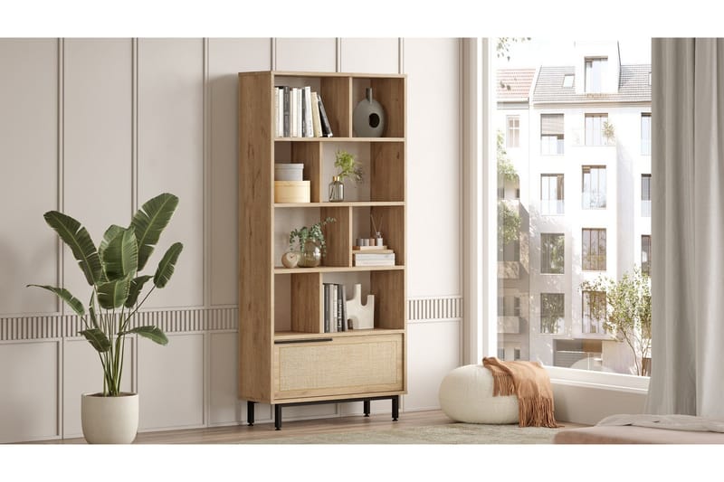 Kirjahylly Liyakat 83,9 cm, Tammi
