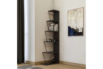 Kirjahylly Ljusfors 150x50 cm - Antrasiitti/Musta - Säilytys - Hylly - Kirjahylly