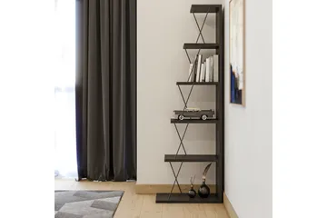 Kirjahylly Ljusfors 150x50 cm - Antrasiitti/Musta - Säilytys - Hylly - Kirjahylly