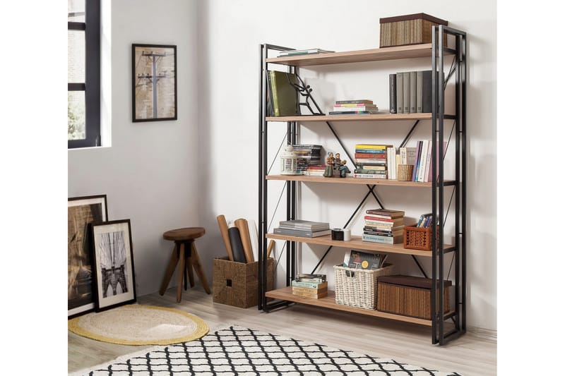 Kirjahylly Masako - Säilytys - Hylly - Kirjahylly