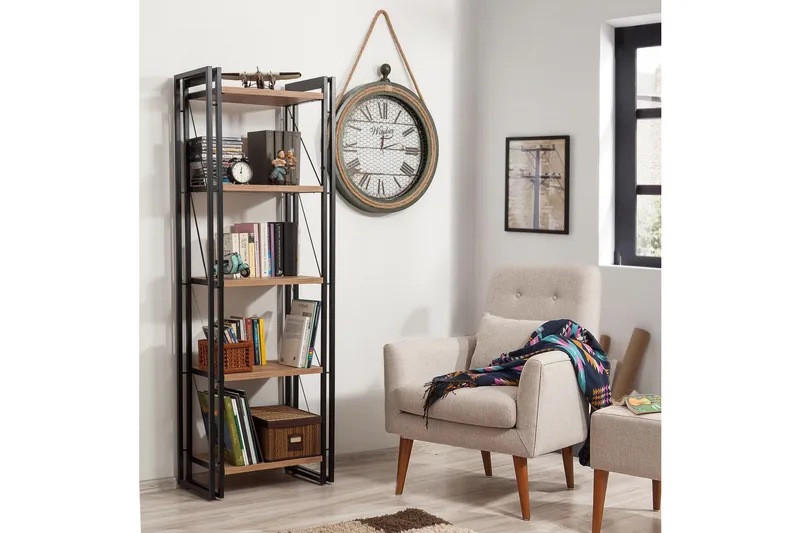 Kirjahylly Masako - Säilytys - Hylly - Kirjahylly