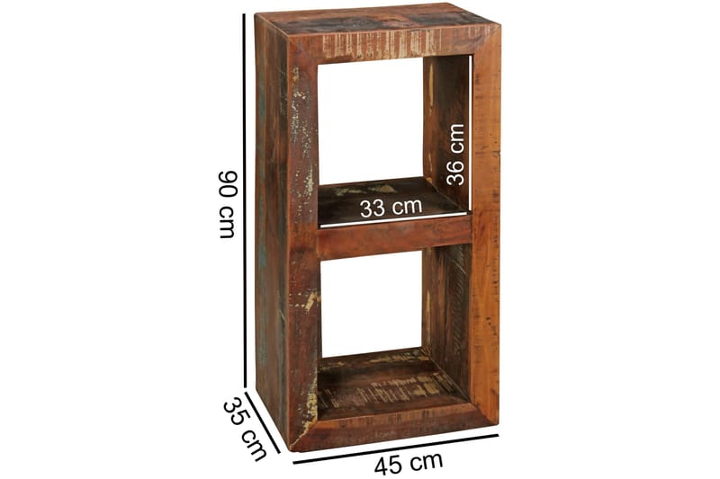 Kirjahylly Mirao 45x35 cm - Monivärinen - Säilytys - Hylly - Kirjahylly