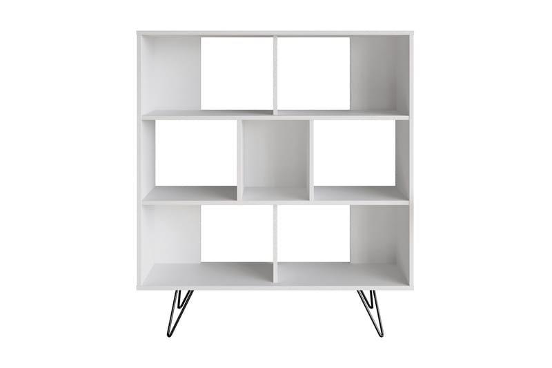 Kirjahylly Misticon 120x30 cm 4 hyllyä, Valkoinen