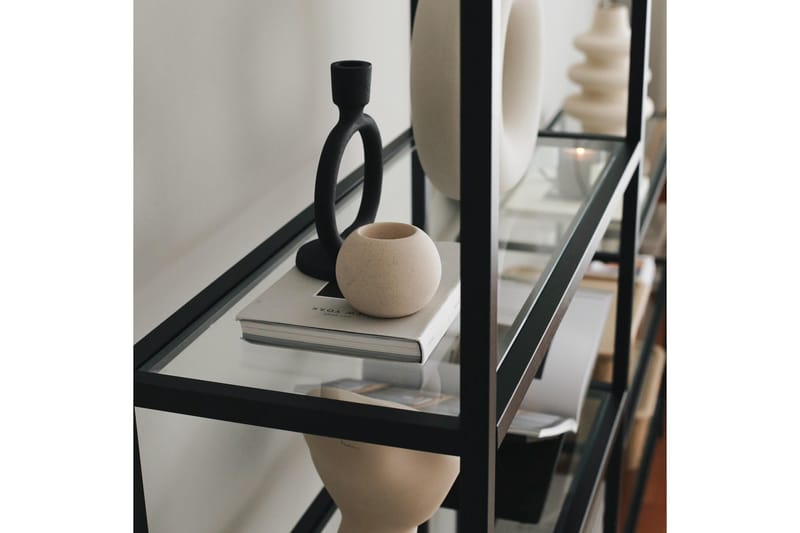 Kirjahylly Morsas 165x80 cm - Musta - Säilytys - Hylly - Kirjahylly