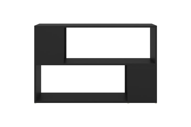 Kirjahylly musta 100x24x63 cm lastulevy - Musta - Säilytys - Hylly - Kirjahylly