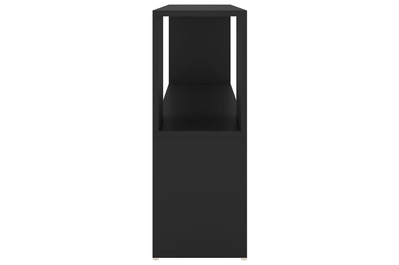 Kirjahylly musta 100x24x63 cm lastulevy - Musta - Säilytys - Hylly - Kirjahylly