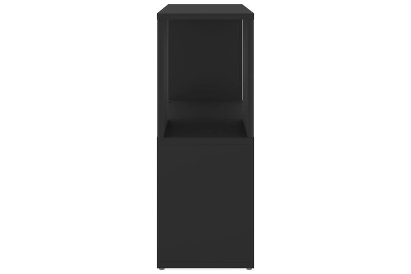 Kirjahylly musta 60x24x63 cm lastulevy - Musta - Säilytys - Hylly - Kirjahylly
