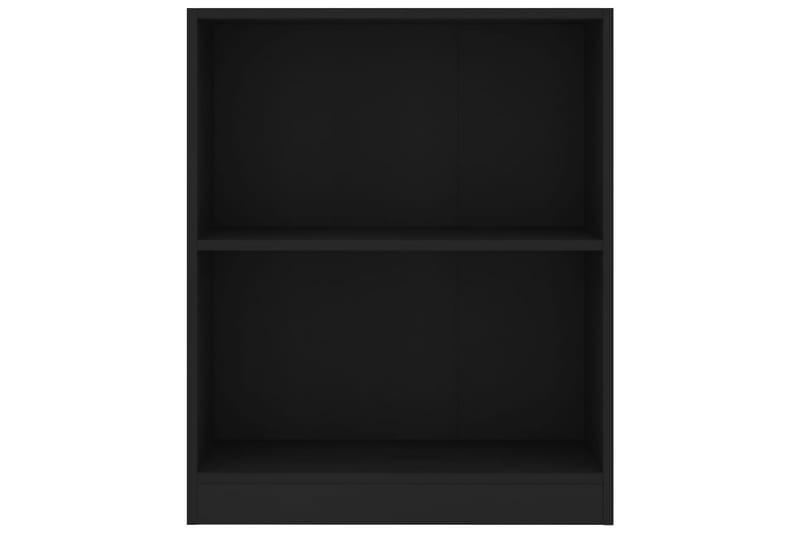 Kirjahylly musta 60x24x74,5 cm lastulevy - Musta - Säilytys - Hylly - Kirjahylly