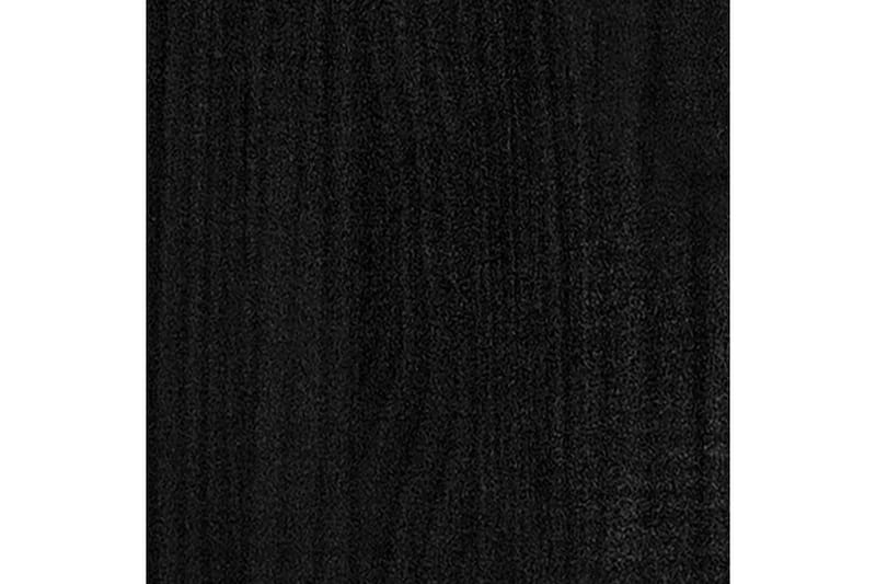 Kirjahylly musta 80x35x71 cm täysi mänty - Musta - Säilytys - Hylly - Kirjahylly