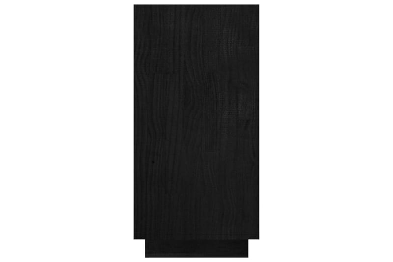Kirjahylly musta 80x35x71 cm täysi mänty - Musta - Säilytys - Hylly - Kirjahylly
