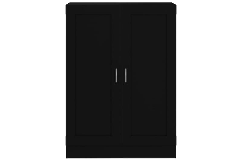 Kirjahylly musta 82,5x30,5x115 cm lastulevy - Musta - Säilytys - Hylly - Kirjahylly