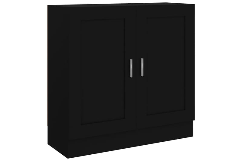 Kirjahylly musta 82,5x30,5x80 cm lastulevy - Musta - Säilytys - Hylly - Kirjahylly