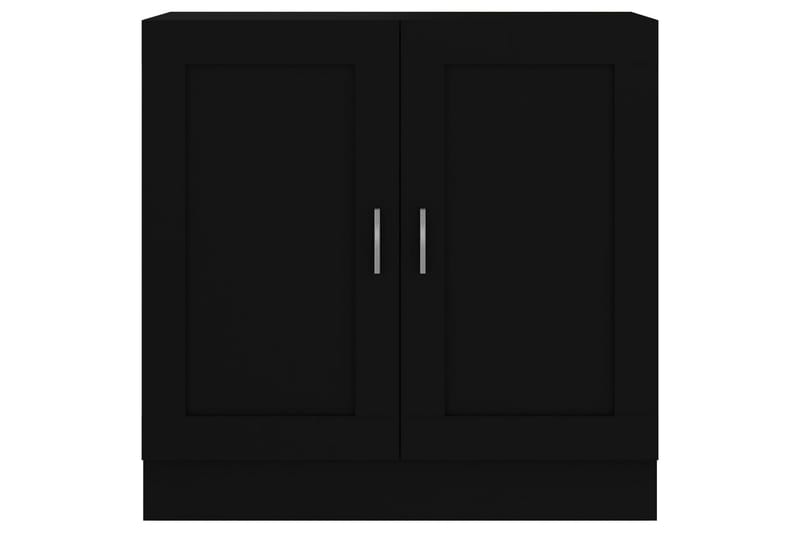 Kirjahylly musta 82,5x30,5x80 cm lastulevy - Musta - Säilytys - Hylly - Kirjahylly