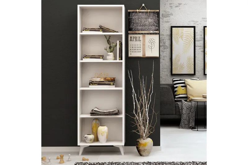 Kirjahylly Naidaj Kapea - Säilytys - Hylly - Kirjahylly