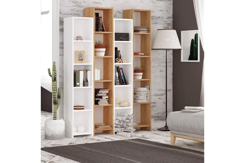 Kirjahylly Naidaj - Säilytys - Hylly - Kirjahylly