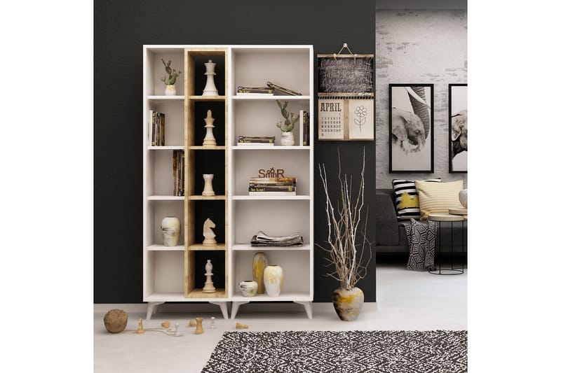 Kirjahylly Naidaj - Säilytys - Hylly - Kirjahylly