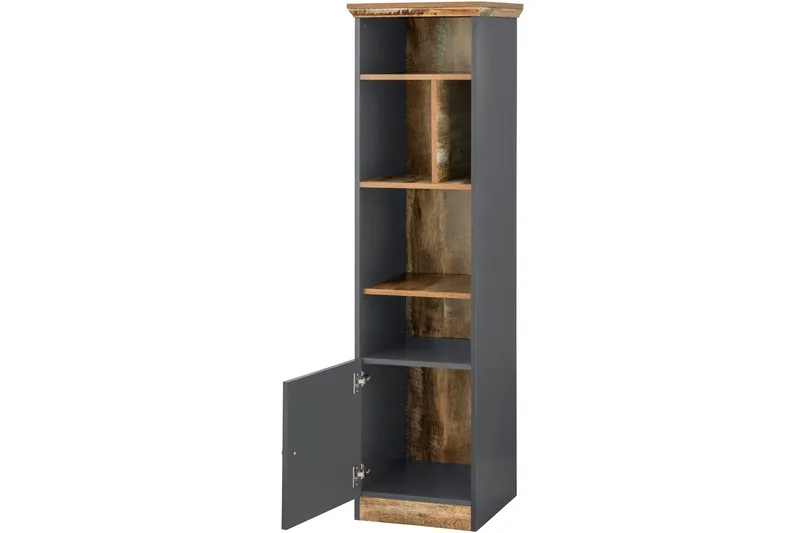 Kirjahylly Niamhole 40x40 cm - Musta - Säilytys - Hylly - Kirjahylly