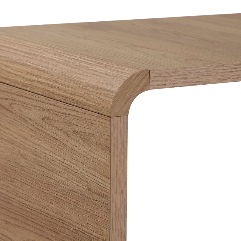 Kirjahylly Nordure Senza (78 x 153 x 34 cm) Tammi - Tammi - Säilytys - Hylly - Kirjahylly